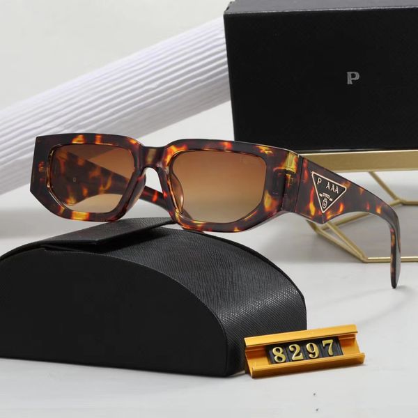 Lunettes de soleil de marque célèbres Marques Sunglasses Designer Sunglasses High Luxury For Women Lettre Design Travel Fashion Strand Boad Box très gentil