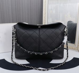 Bolsa de tapa de marca famosa Bolsa de diseñador Bolsas de cuero real Bolso Messenger Bag 31cm Hobo Bag Crossbody Flap Mujer bolso Bolsa Bolsa X51
