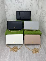 Famosas billeteras de la marca para mujeres con la billetera de metal billetera múltiple bolsas de embrague de card