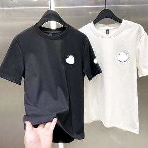 Marcas famosas Polos para hombre Diseño Monclair Camiseta Primavera Monclair Chaqueta Mon Tees Vacaciones Manga corta Letras casuales Impresión Tops Monclear 7902