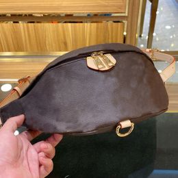 Célèbre Bumbag en cuir véritable bandoulière sacs à bandoulière vieux sac de fleur Fanny Pack femmes ceinture taille Pack poche sac à main sac à main qualité