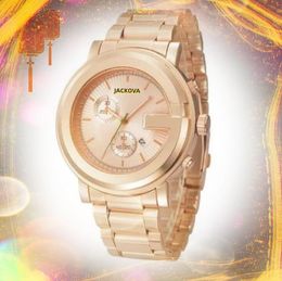 beroemde zaken zwitserland quartz horloges twee ogen designer highend heren dames klok luxe kalender met diamanten bezaaide ring ketting armband horloge orologio di lusso