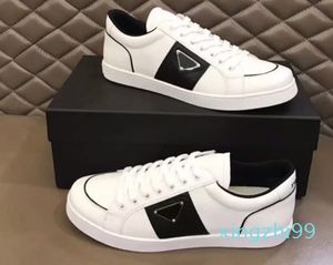 Beroemde Casual Schoenen Mode Mannen Running Sneakers Italië Mooie Elastische Band Lage Tops Wit Zwart Rubber Leer Designer Basketbal