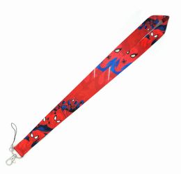 Beroemde karakterheld ontwerper Keychains Lanyards persoonlijkheid ID Kaarthouder Buskaarthouders Staff Cards Lanyard voor toetsen Telefoon Diy Hang Rope