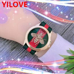 Famous Classic Designer Men's And Women's Watch Luxury Fashion Crystal 38mm Quartz Clock Women's Bee Viper Skeleton Dial Wristwatch Wholesale