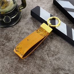 Célèbre classique porte-clés de luxe porte-clés couleur impression pendentif commerce extérieur pendentif voiture porte-clés