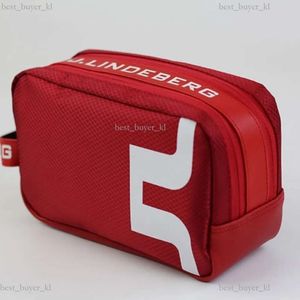 Beroemd ontwerp Hoge kwaliteit J Lindeberg Mens Golf Bags Golfzak Multifunctionele dubbele laag opbergtas Outdoor Sportlamp Clutch Bag 895