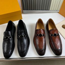 Célèbre Designer Hommes DERBY CHAUSSURE Affaires Loisirs Professionnel Chaussures En Cuir Formelles De Luxe Noble Mode Fête De Noël Star style mocassins Chaussures Taille 38-46