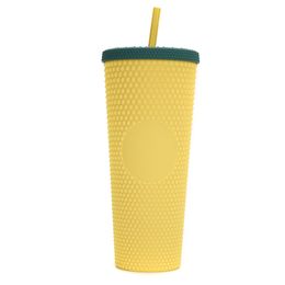 tasse de braise 2 célèbre designer Mug Durian Cup Grande capacité élégante créative AS paille