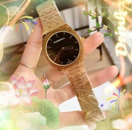Célèbre designer femmes abeille petite montre mouvement à quartz glacé fine robe en acier inoxydable dame horloge montres montre de luxe