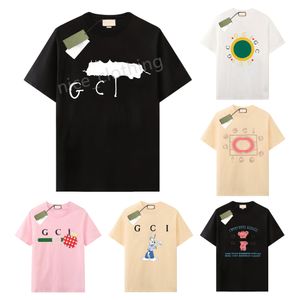 Designers de designerfashion concepteurs t-shirts de luxe Brand homme femme t-shirts avec lettres imprimées manches courtes d'été rond couvr