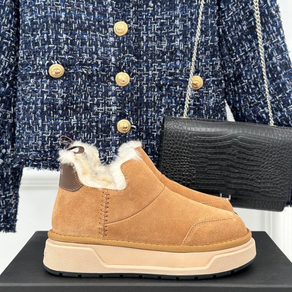 Des designers célèbres recommandent fortement les chaussures classiques en laine, les bottes de neige de style japonais. L'apparence et le confort coexistent taille 35-39 40. La personnalisation n'est pas retournable.