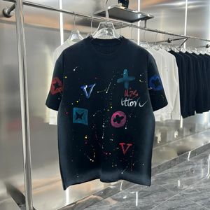 Designers célèbres créateurs pour hommes t-shirts décontractés homme t-shirts lâches avec des lettres imprimer les manches courtes haut vendent des hommes de luxe édition en vrac t-shirt taille s-xxxl