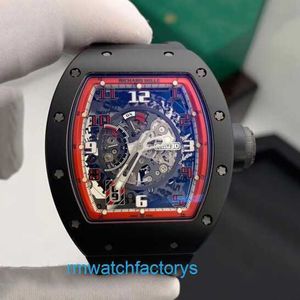Beroemde Fancy Watch RM Horloge Machinery RM030 Limited Edition 42*50mm RM030 Zwarte Keramische Kant NTPT Rood Frame