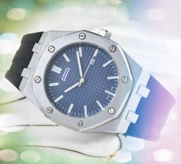 Beroemd goed uitziende luxe mode mooie tafel mannen horloges 43 mm kwarts grote wijzerplaatkloktafel sfeer Business Zwitserland Watch Father Day Gifts