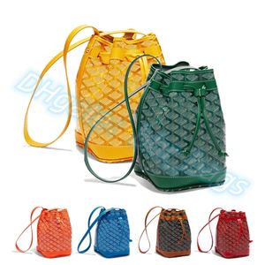 Célèbre grand panier bagages Cuir véritable Designers cadeau Mode Seau à cordon Pochette PETIT FLOT Sacs à main fourre-tout ville Épaule hommes voyage Sacs de luxe