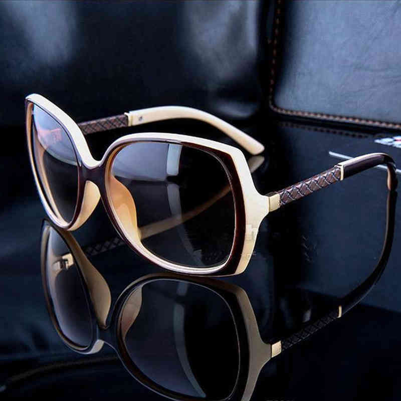 مصمم النظارات الشمسية النساء الرجعية خمر حماية الإناث أزياء النظارات الشمسية النساء الرؤية الرعاية 6 ألوان