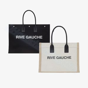 Célèbre designer de luxe sac à provisions pour femme cadeau Rive Gauche grand portefeuille pour homme sac à main mode grands sacs de plage lin cuir fourre-tout voyage bandoulière sacs à main à bandoulière