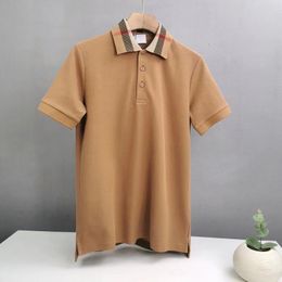 Beroemde mannelijke ontwerper herenpolo shirt luxe Italiaans herenhemd merk kleding dames kort mouwen modieuze zomer t-shirt Aziatische maat m-3xl