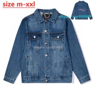 Célèbre Hommes Denim Veste Top qualité Hommes Femmes Haute Qualité Casual Manteaux Noir Bleu Mode Hommes Styliste Veste Survêtement Taille S-XXL 643398TJW214254