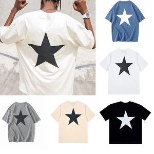 Célèbre Hommes T-shirts D'été T-shirt Pentagramme Imprimé Streetwear Mode Hommes Femmes Hip Hop À Manches Courtes T-shirts Taille S-XXL3XL