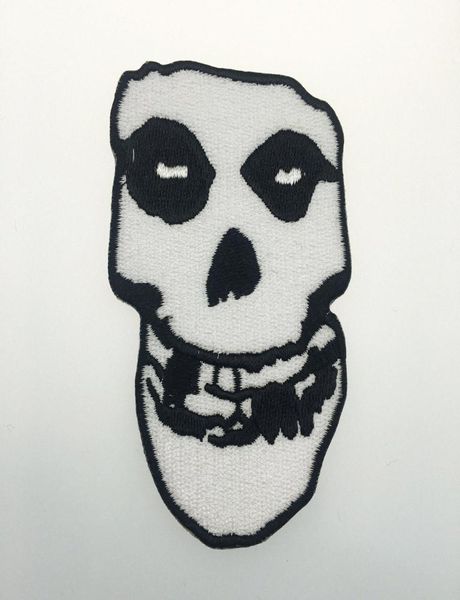 Célèbre fer brodé Punk Old School sur patch moto punk music biker patch diy crâne applique broderie badge 6wyt4407597