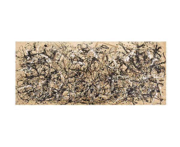 Pinturas famosas, arte de Jackson Pollock, pintura abstracta en lienzo de otoño, carteles e impresiones, cuadros de pared, decoración del hogar, minimalismo moderno 1215320