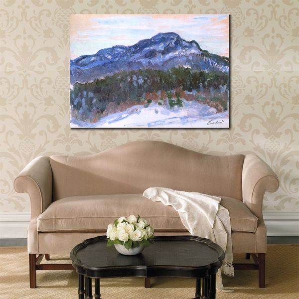 Peintures célèbres de Claude Monet mont Kolsaas paysage impressionniste peint à la main oeuvre à l'huile décor à la maison