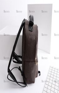 Beroemde palmontwerper PM Backpack Designer Hoge kwaliteit Mini Leather Travel Bags Echte Springs Weekend MM Bag Backpack Camping HI6873637
