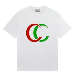 Beroemd T-shirt heren t-shirts Designer heren en dames katoen t shirts koppels Frans eenvoudige letters hiphop designer kleding korte mouwen
