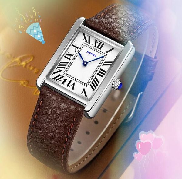 Crim Crystal de luxe célèbre Three Pins Chaîne Luxury Crystal Watches Femmes Quartz Small Dames Madies Black Blue Brown Cow Cuir Business Wholesale Female Cadeaux Watch