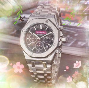Beroemde Top Quartz Automatic Date Lovers Watch 42 mm premium roestvrijstalen uurwerk Kloknaald Saffierlens Lichtgevend Duiken mode polshorloge geschenken