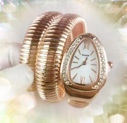Célèbre montre-bracelet en diamants pour femmes, modèle haut de gamme, mouvement à quartz japonais, verre saphir, acier inoxydable, abeille serpent, or rose, argent, montre-bracelet, cadeaux