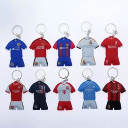 Porte-clés pendentif pour maillot de club de football, cadeau pour fan