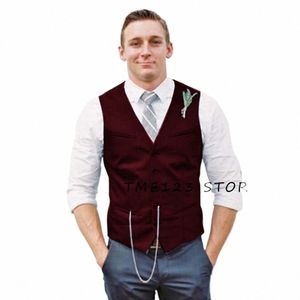 Fan Vest Costume pour hommes Vêtements de cérémonie Steampunk Wang Gilets masculins Costumes élégants Gilet pour hommes Gilet Vestes Hommes Travail Sleevel 58vB #