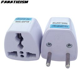 Fanatisme Haute Qualité Commun Universel Europe AC Power 250V 10A AU UK US vers EU Plug Adaptateur Socket Conversion Adaptateur Convertisseur