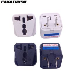 Fanaticism Haute Qualité LX-6 Plug Converter CE Universal USA AC Power Prise électrique Adaptateur Socket UK AU EU vers US Plug Adaptateur de voyage