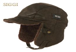 Fancet Winter Unisexe Bomber Hat pour hommes Pilot Adult Aviator Capo-oreille à oreille au vent Ushanka Trapper imperméable Chapeau de chasse 88115 T209125364
