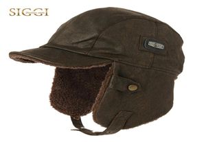 Fancet winter unisex bommenwerper hoed voor mannen volwassen piloot Aviator dop oorflap winddichte ushanka waterdichte trapper jachthoed 88115 T209125364