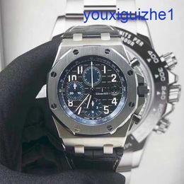 Wistr Wrist AP Watch Royal Oak Offshore Series Précision Steel Automatic Mécanical Watch Mens 26470SO Time Luxury Watch 26470st.OO.A028CR.01 Horloge