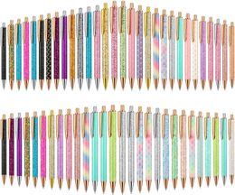 Fancy Balpennen Leuke Mooie Metalen Intrekbare Pennen voor Meisjes Verjaardag Kantoor Schoolbenodigdheden