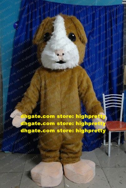 Disfraz de mascota hámster marrón de lujo mascota Cricetulu rata ratones Gopher ratón de campo con boca blanca pies rosados No.3849 envío gratis