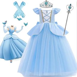 Fancy Cosplay Kostuum Kinderkleding 4-10 Jaar Verjaardag Prinses Kostuum Halloween Carnaval Party Kostuum voor Meisjes Kinderen 240116