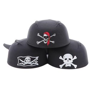 Fancy Dress Skull Piraat Kapitein Hoed Hoofd Sjaal Cap Party Headwrap Bandana Halloween Kostuum Cosplay Cap