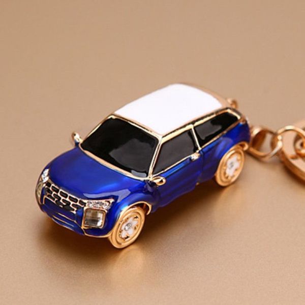 FancyFantasy – porte-clés de voiture en alliage de mode, pendentif de sac à main en cristal pour femmes, petit modèle de luxe, bibelot automobile 304q