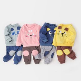 Fanfiluca Marque Nouvelles Filles T-shirts À Manches Longues Fille Automne Chat T-shirts Chemises Casual Tops Vêtements Vêtements Pour Enfants Tenues 20220924 E3