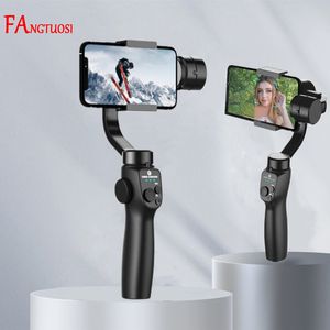 FanGTUOSI F10 3 axes pliable Smartphone portable cardan téléphone portable enregistrement vidéo Vlog stabilisateur 240306