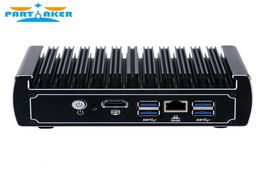 Fanless Hardware Firewall Partaker i7 Pfsense Mini PC Kaby Lake Celeron 3865U avec 6RJ45 1000m LAN 4 USB 307166649