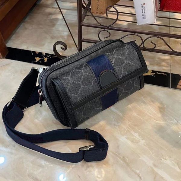 Fanny Pack sac de créateur hommes et femmes mode sac à bandoulière Portable Vintage en cuir sac à bandoulière tempérament sac à main cadeau CC