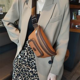 Fanny Pack femmes en cuir véritable taille sac de luxe marque poitrine Pack femme ceinture sacs mode dames sacs à bandoulière 220812
